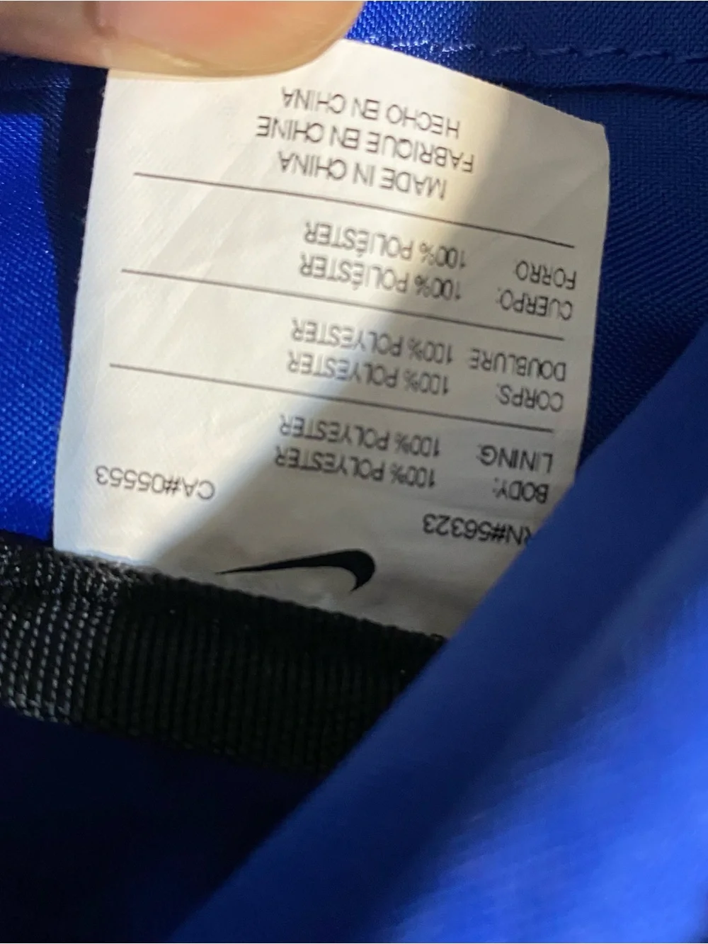 Nike FB Shield Allegiance Team USA Backpack Black Soccer Fútball Bag World Cup